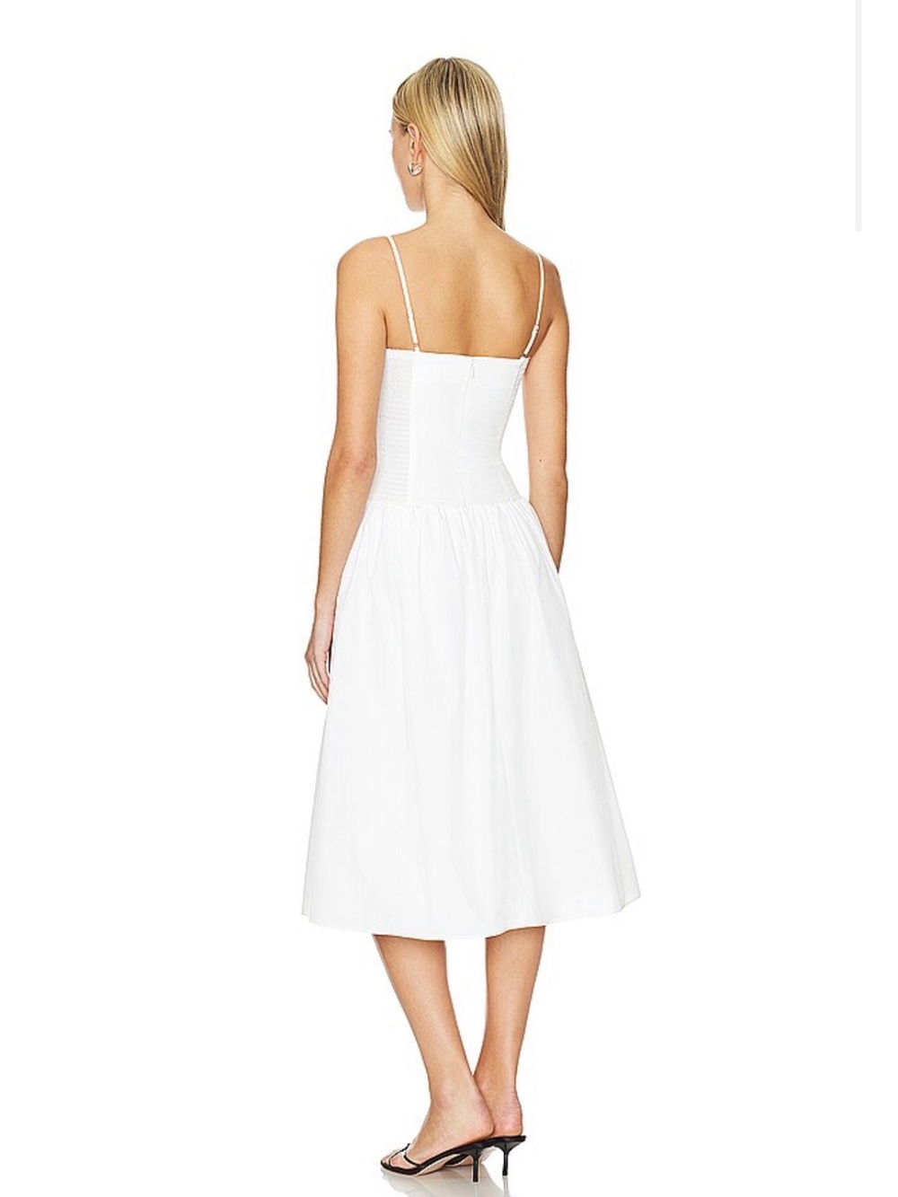 Amanda Uprichard X Revolve Delora Drop Waist Midi Dress- Still Selling - Picture 4 of 11